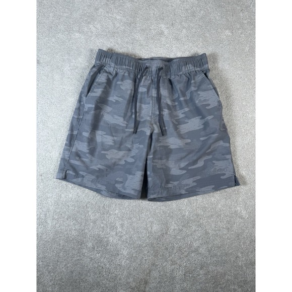 AFTCO Other - Aftco Camo Shorts Mens Small Activewear Elastic Waist Unlined Stretch Gym